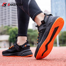 Baasploa Men Casual Sneakers New Mesh Breathable Sport Shoes For Men Lightweight Comfort Running Shoes Non-Slip Outdoor Male