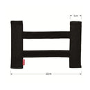 Car Back Rear Trunk Elastic Mesh Fixed Straps Car Interior Organizer Extinguisher Storage Net Seat Back Fixing Bag Car Accessory