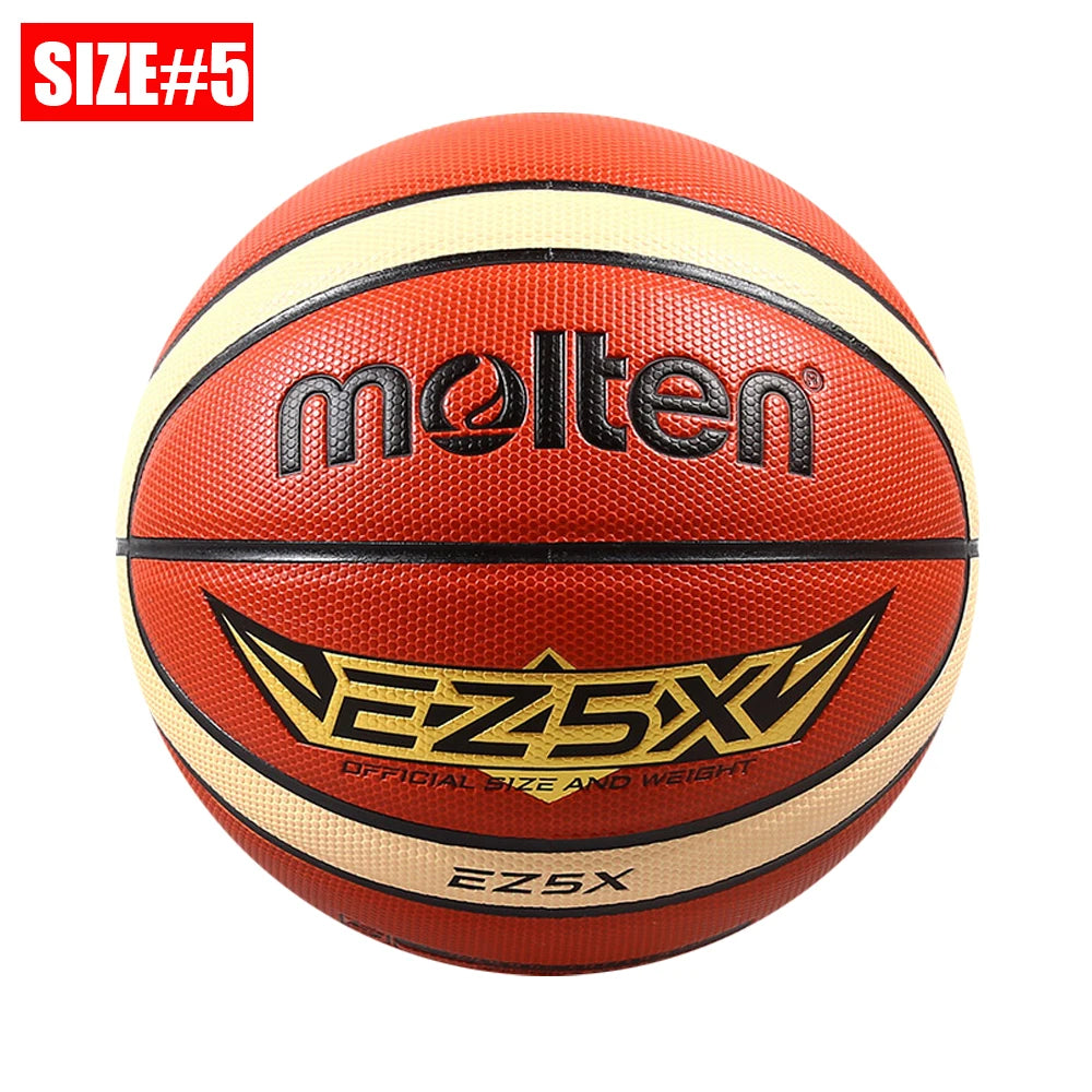 2025 Molten Basketball Official Size 7/6/5 PU Material Indoor Outdoor Men Ball Training Match Game Team Original Baloncesto