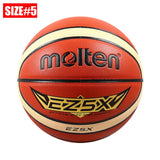 2025 Molten Basketball Official Size 7/6/5 PU Material Indoor Outdoor Men Ball Training Match Game Team Original Baloncesto