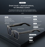 2026 4K 8MP Smart Glasses Men HD Camera 150+Language Translation ChatGPT WIFI Video Recording Bluetooth CallAudio Glasses Women