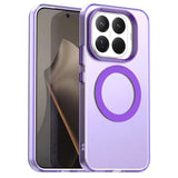 Luxury Matte Candy Magnetic Wireless Charging Transparent Case For Redmi Xiaomi 14T Pro 15T 15TPro For Magsafe Shockproof Cover