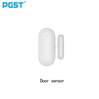 PGST door sensor, intelligent home door and window security detection, door opening alarm, 433MHz door detector, used to detect