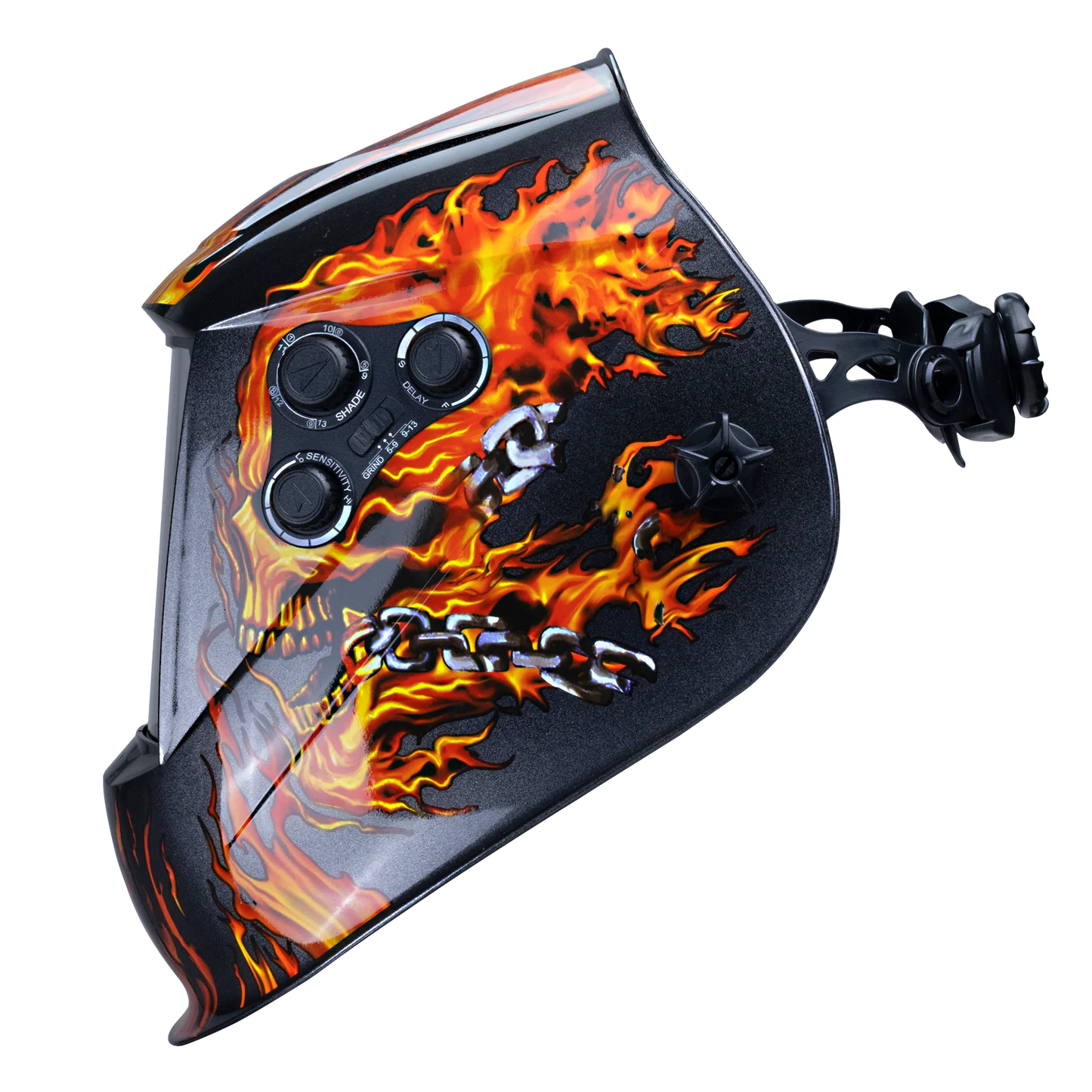 Welding Mask 1/1/1/1 Auto Darkening Welding Helmet 100x97mm Large View TRUE Color 4 Sensors for MIG MAG MMA Welder Machine