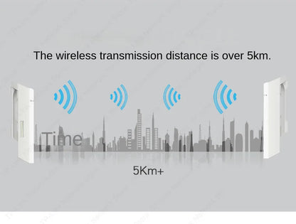 Tp-link  867M 5.8G MESH Wifi Access Point Top Cpe 5000m Router Wireless Outdoor  Hospot Point To Point  1 Pcs Ubiquiti