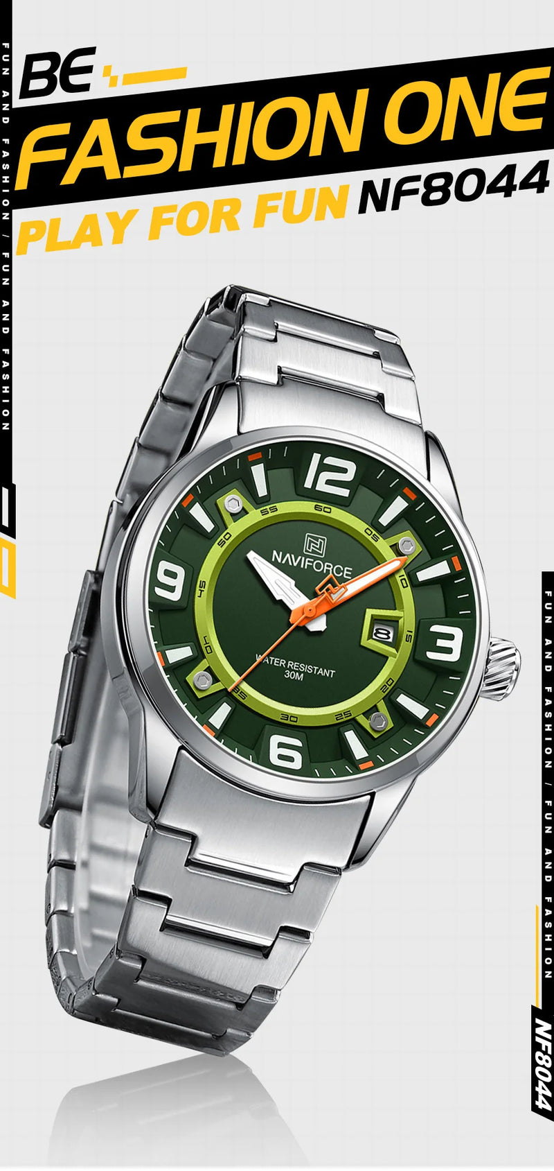 NAVIFORCE Brand Fashion Men Watch Waterproof Luxury Luminous Male Calendar Quartz Wristwatch Relogio Masculino 2024 New Arrival