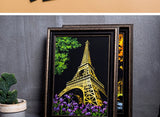 2 Sheets Scratch Paper Art Kit DIY Craft World Landmarks Animals City Scene Stylus Drawing Toy Adult Stress Relief Creative Gift