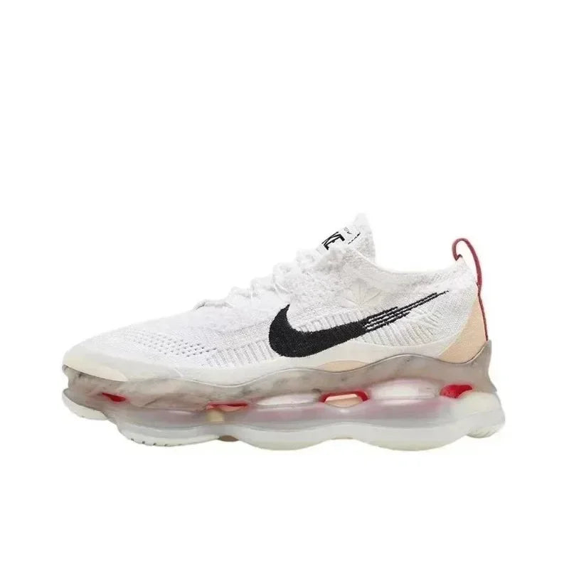 Nike Air Max Scorpion FK Low Top Casual Running Shoes Comfortable Shock Absorption Men's and Women's Black Sneakers