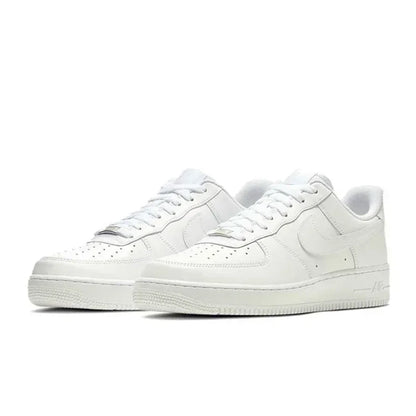 NIke Air Force 1 07 Bits For Men And Women, Embarkation , Classics, All White, Casual Sneakers, Af 1 Sports Zelongmulti Role Boa