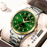 RUIGE Fashion Men's Watch Roman Scale Minimalist Men's Famous Watch Night Glow Waterproof Trendy Watch