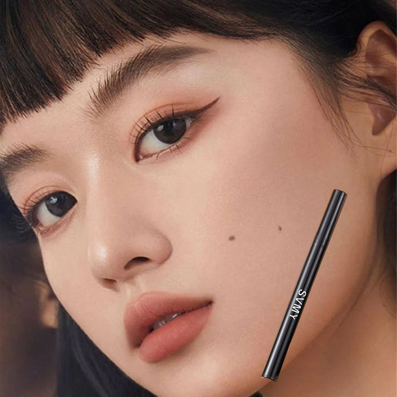 Caneta delineadora impermeável para olhos sensíveis, à prova de suor, fórmula de secagem rápida, ponta de precisão, tendências de maquiagem Svmy, indispensável