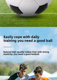 Youth No 5 Soccer Training Ball Creative Personalized Fashionable Tornado Print Game-specific Thickened Soccer Ball