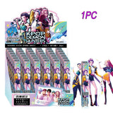 1/3/6/12Pcs KPop Demon Hunters Black Gel Pen Blind Box Student Writinng Pen Anime Figure Stationery Study Supplies Gift 0.5mm
