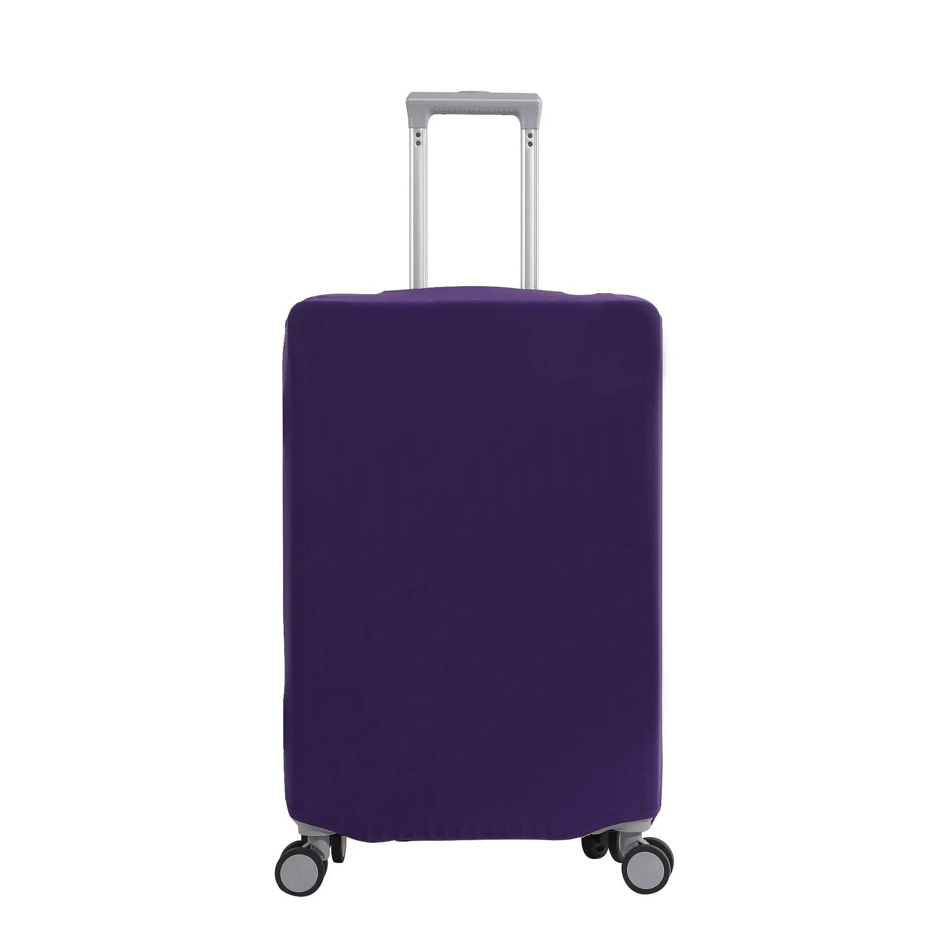 Elastic Dustproof Cover for Luggage Modern Simple Style Travel Bag Protector Polyester Spandex Material Suitcase Outer Shell