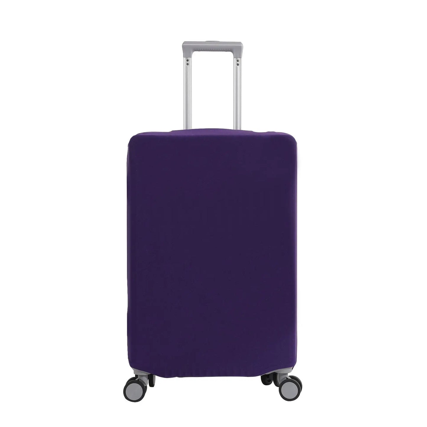 Elastic Dustproof Cover for Luggage Modern Simple Style Travel Bag Protector Polyester Spandex Material Suitcase Outer Shell