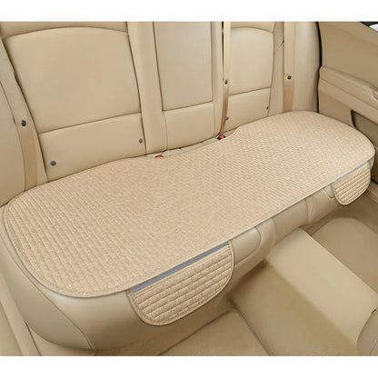 Universal Car Seat Cover Car Front Rear Seat Back Cushion Falx Car Seat Cushion Protector Auto Interior Pad Fit for Most Cars