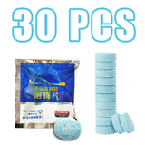 Solid Car Windshield Cleaner, Comprimidos Efervescentes, Pára-brisas, Janela, Vidro, Limpador De Poeira, Ferramenta De Limpeza, Acessórios Do Carro
