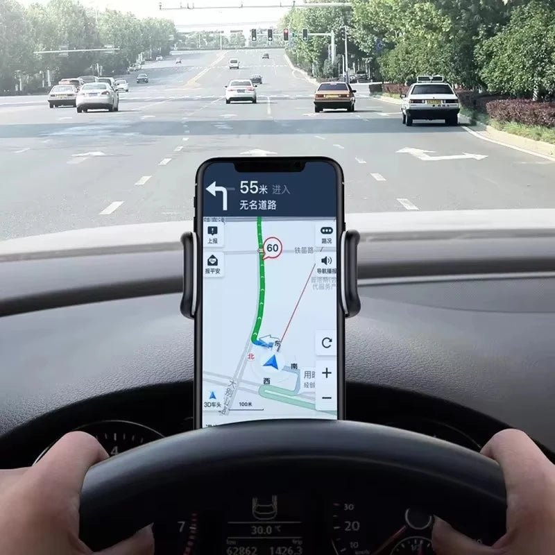 Universal Car Phone Holder Stand Dashboard Car Clip Mount GPS Bracket Car Mobile Phone Support In Car For iPhone Xiaomi Samsung
