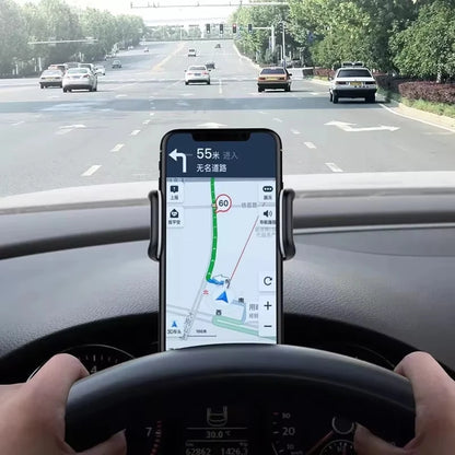 Universal Car Phone Holder Stand Dashboard Car Clip Mount GPS Bracket Car Mobile Phone Support In Car For iPhone Xiaomi Samsung