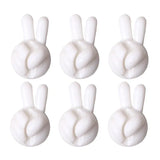 Finger Shape Cable Clips Holder Cute Charging Cord Management Home Office Car Desk Tidy Self-Adhesive Cable Winder Organizer