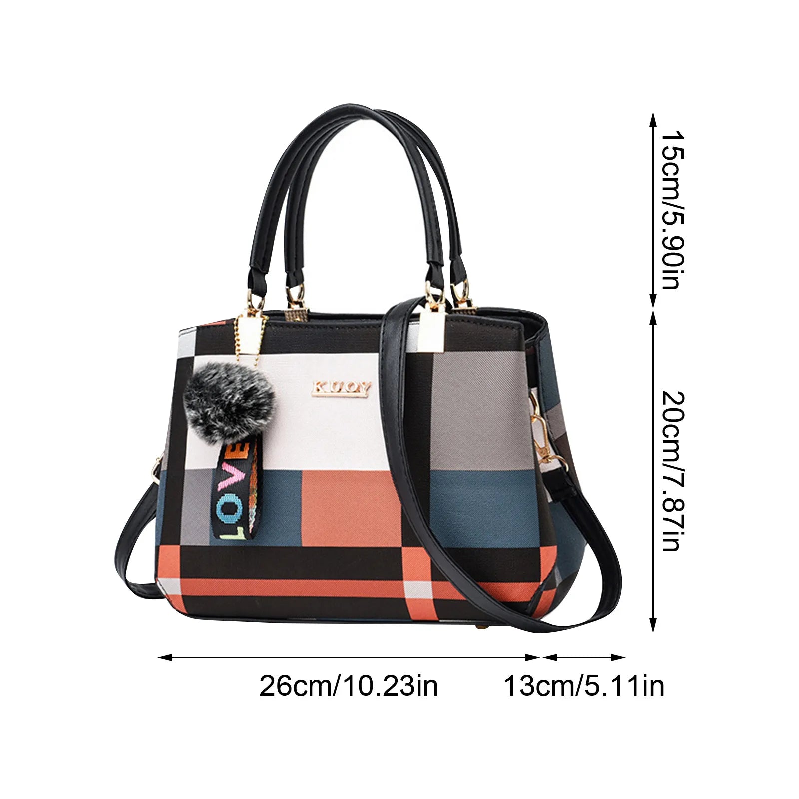 Bolso de mujer de moda 2024, bolso de mano, bolso bandolera de un solo hombro, estilo europeo y americano.
