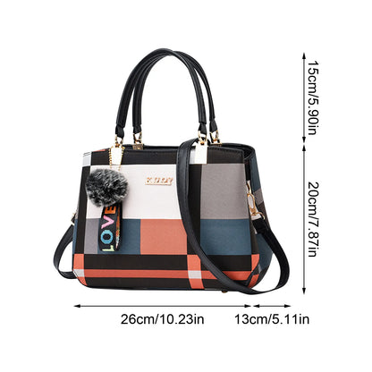 Bolso de mujer de moda 2024, bolso de mano, bolso bandolera de un solo hombro, estilo europeo y americano.