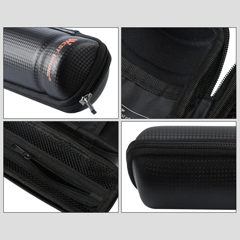 WEST BIKING Bike Tool Capsule Box Store MTB Bike Storage Box Apply Bottle Cage Cycling Tools w Kettle Frame Bicycle Accessories