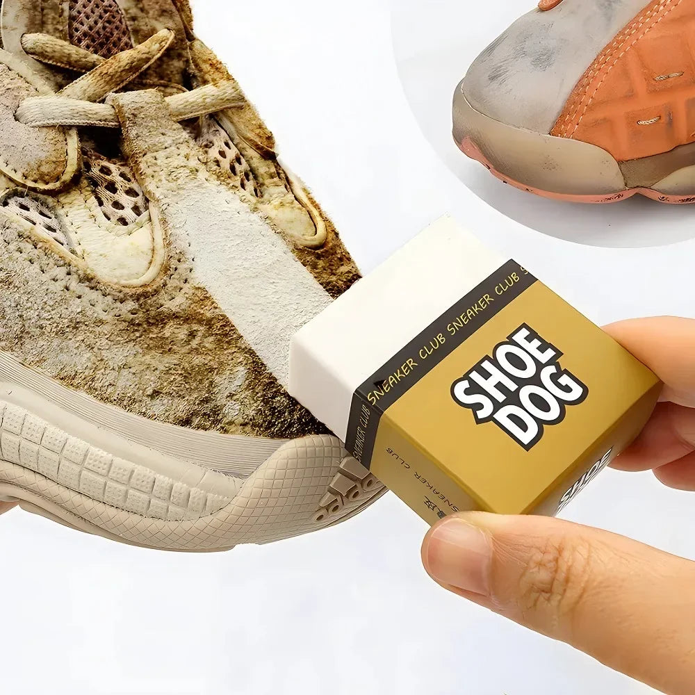 Limpiador de zapatos portátil, limpiador de zapatos impermeable, limpiador de gamuza para zapatillas blancas pequeñas, descontaminante, limpiador de zapatillas.
