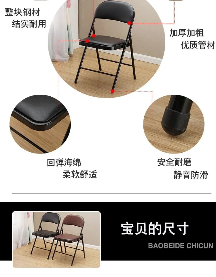 Dresser Dining Chair Luxury Set Of 6Kitchen Furniture Lounge Velvet Dining Set Single Sofa Interior Portable Folding Office