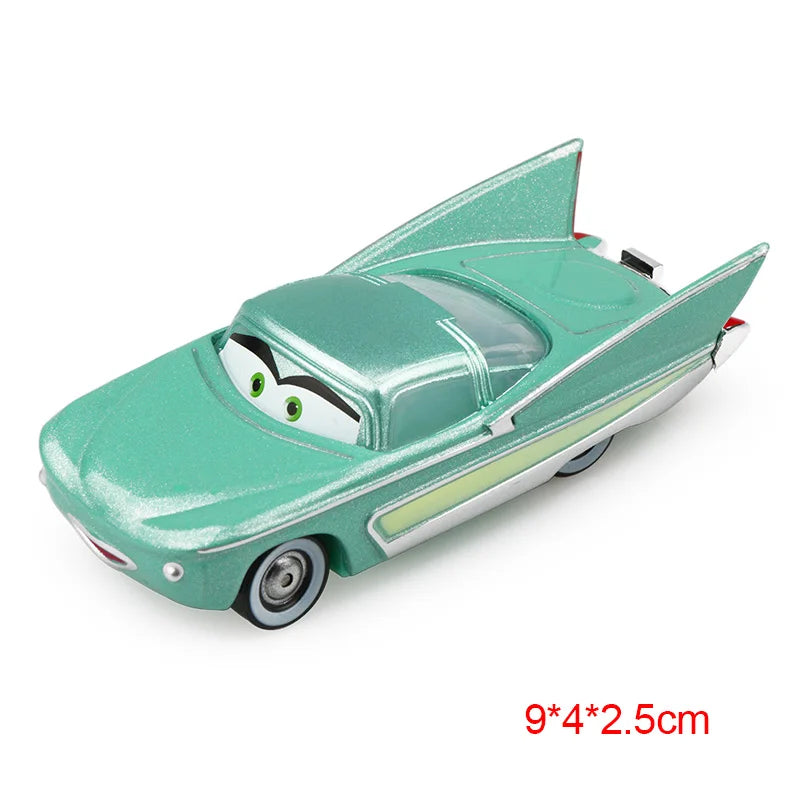 Disney Pixar Cars 3 2 Metal Diecast Car Toy Lightning McQueen Queen of England Fritter Miss For Kids Boy Birthday Toy Car Gifts