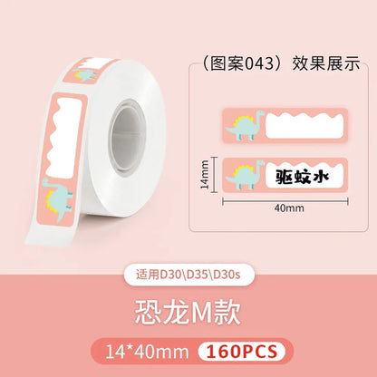 Phomemo D30 Q30/31 Mini Label Printer Paper Printing Label Waterproof Oilproof Scratch-Resistant Price Label Laser Sticker