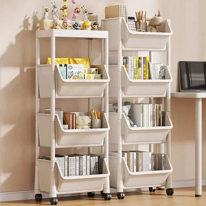 Estantería con ruedas para cocina, estantería de almacenamiento, armario de almacenamiento con ranura estrecha para esquina de cocina, organizador para baño, sala de estar y hogar