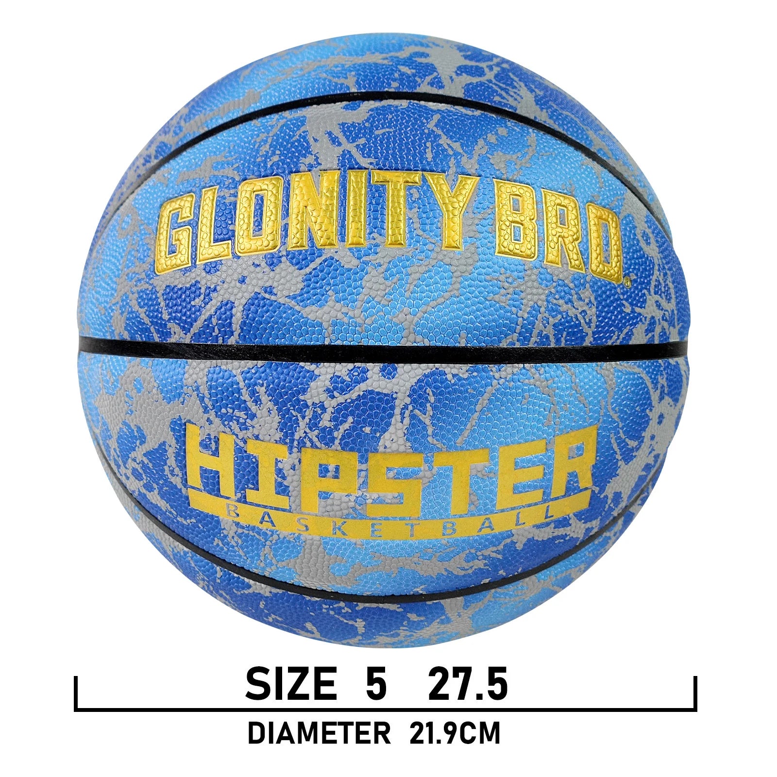 Glowing Basketball Leather Luminous Wear-Resistant Ball Size 5/6/7-27.5/28.5/29.5'' For Youth,In&Outdoor Basketball Night Game