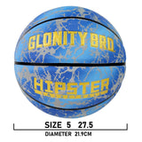 Glowing Basketball Leather Luminous Wear-Resistant Ball Size 5/6/7-27.5/28.5/29.5'' For Youth,In&Outdoor Basketball Night Game