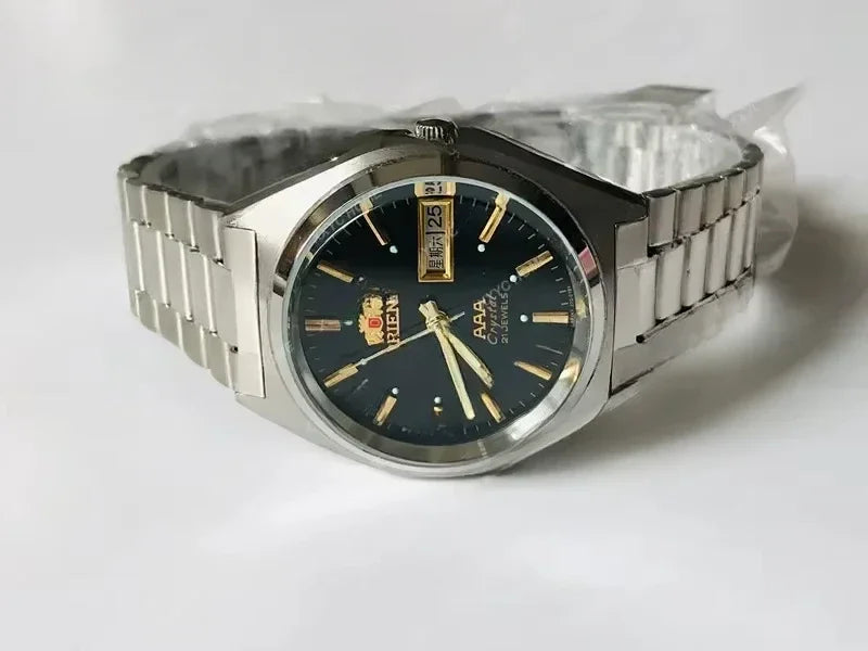 Double lion triple AAA automatic mechanical watch authentic stock double lion table double lion men's watch Oriental watch