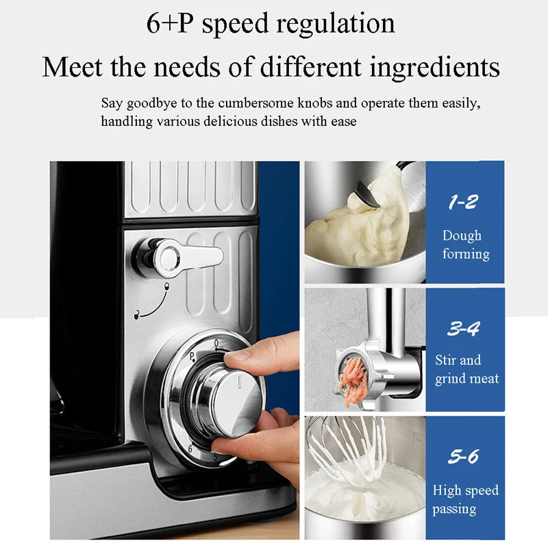 Culinary Robots Candy Home Food Processing Electric Meat Grinder Mixer Kitchen Mixers Appliances Blender the Dough Machine