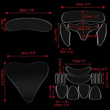 16/18PCS Silicone Anti-wrinkle Patch Skin Care Sticker Pad Suit Firming Wrinkle-removing Anti-wrinkle Beauty Patch For Chest