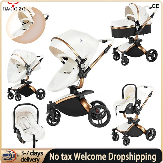 strollers 3 in 1 baby stroller car seat stroller travel system stroller newborn stroller High Landscape mother kids baby items