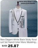 Traje de novio para boda 2025, corte entallado, 2 piezas (chaqueta y pantalón), transpirable (corbata incluida), ideal para padrinos de boda, fiestas y bailes de graduación.