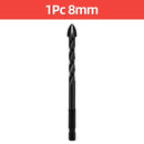 Cross Hex Drill Bit Set For Concrete Porcelain Tile Glass Metal Professional Multifunction Drill Bits Kit Tools Carbide Drills