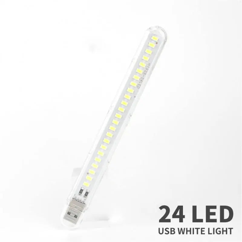 10 pces usb led luzes do livro 2-24leds smd 5630 5730 lâmpada led 5v entrada de energia branco 5000-6500k branco quente 3000-3500k usb luz noturna