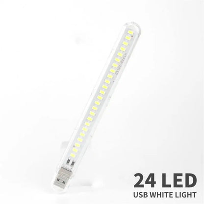 10 pces usb led luzes do livro 2-24leds smd 5630 5730 lâmpada led 5v entrada de energia branco 5000-6500k branco quente 3000-3500k usb luz noturna