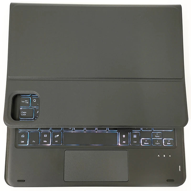 Bluetooth Keyboard Case For Xiaomi Pad 7 7 Pro 11.2 Trackpad Tablet Case Russian Arabic Hebrew Spanish Korean French Keyboard