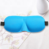 Antifaz 3D para dormir, ideal para viajes, ayuda para el descanso, cubre ojos, parche, venda suave y masajeador relajante. 
