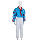 Movie The Mask Jim Carrey Cosplay Costumes Set Unisex Adult Yellow Suit Set Uniform Halloween Carnival Party Costume