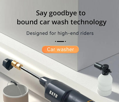 BAYU Auto Outdoor Smart Kit (19200mah Power Bank, Tire Inflator, Vacuum Cleaner, Car Washer, Flashlight, Mobile Phone Hoder