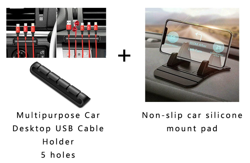 Anti-slip Car Silicone Holder Mat Pad Dashboard Stand Mount For Phone GPS Bracket For iPhone Samsung Xiaomi Huawei Universal
