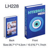 Travel Series Fake Book Decoration Coffee Table Living Room Fashion Fake Book Storage Box Decor Model Room IBIZA CAPRI