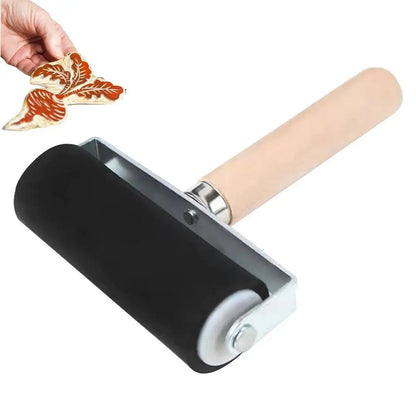Professional Rubber Roller Brayer Ink Painting Printmaking Roller Art Craft Projects Ink Stamping Tool Paint Roller #W0