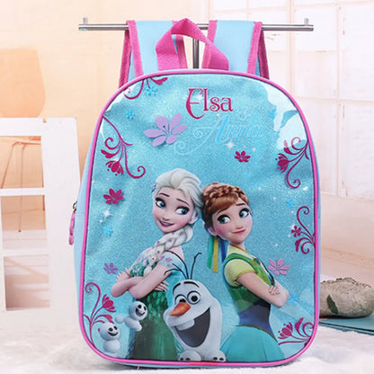 New Large-capacity of Children's Girls Cartoon Princess Elsa Schoolbag Cute Boy Backpack Children's Schoolbag